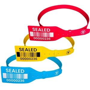 Colorful Sealed Kids Wristbands